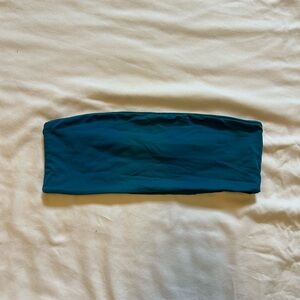 Blue Bandeau Bikini Top SOLD